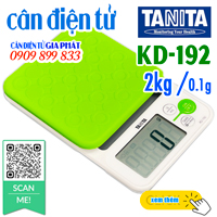 Cân điện tử Tanita KD 192
2kg